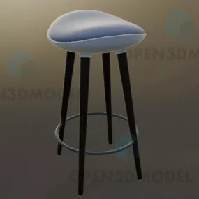 Modern Stool Bar Chair Kitchen Furniture 3d model