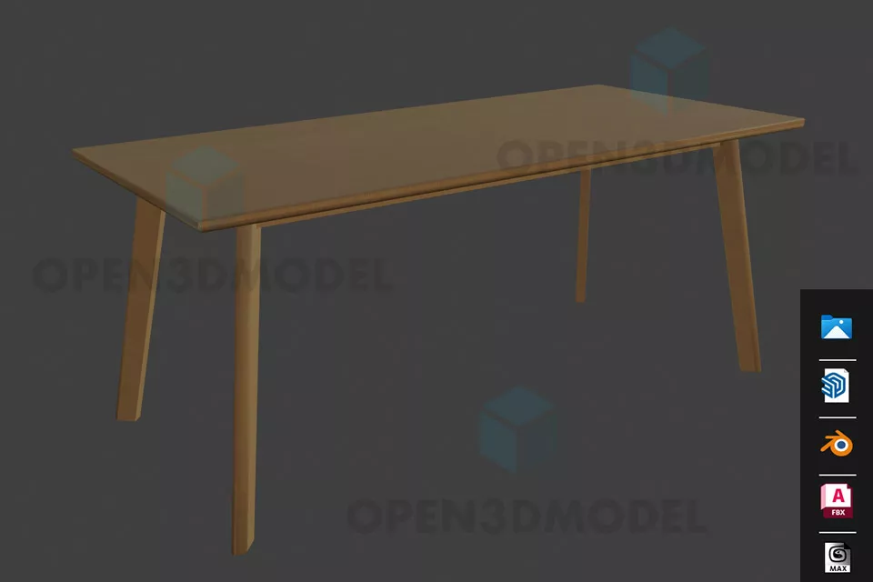 White Leather Cube Stool Tufted Style 3d model