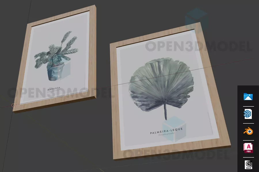 Refrigerator Base Frame 3d model