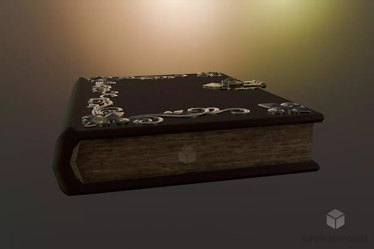 Books Stack Various Cover 3d model