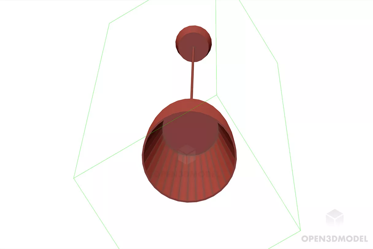 Elegant Torchere Lamp For Hotel 3d model