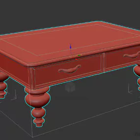 Boutique Table 3d model