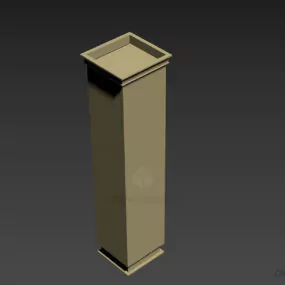 Column Locker 3d model