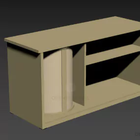 Office Cabinet Rack 3d model