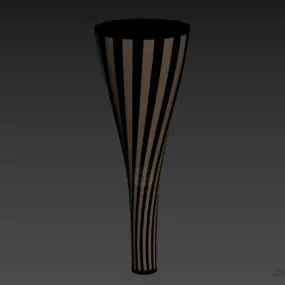 Twist Vase 3d model