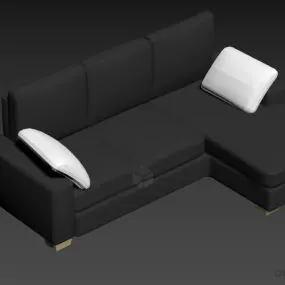 Corner Sofa Ludress 3d model
