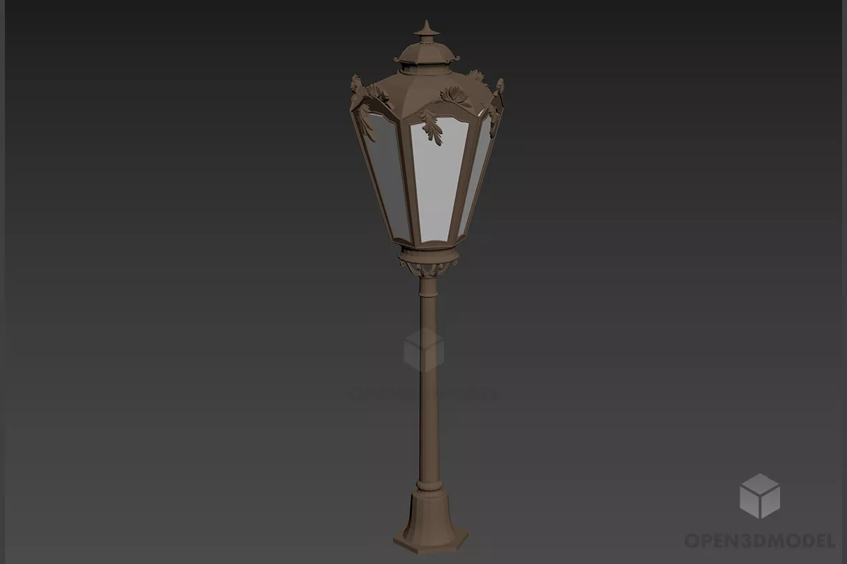 Modern Pendant Lamp With Multiple Red Shades 3d model