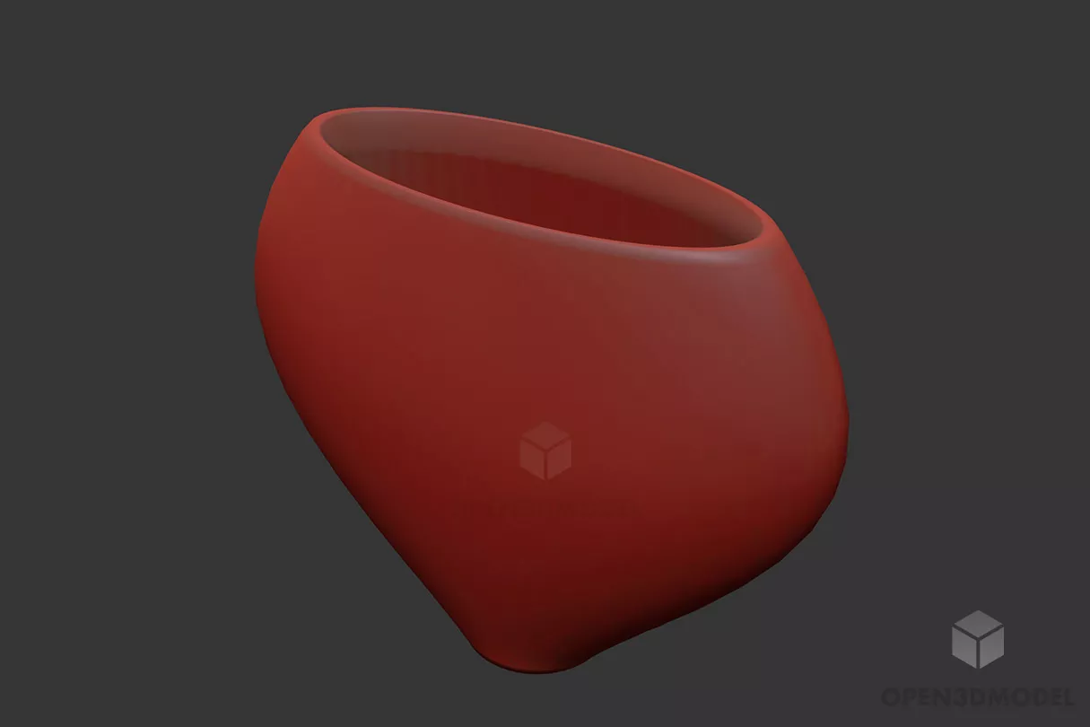 Bath Liquid Vase 3d model