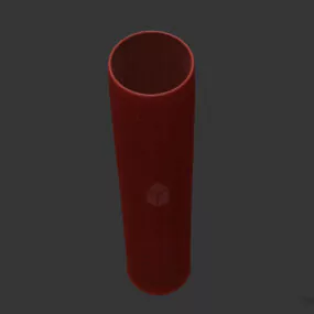 Cylinder Glass Vase 3d model