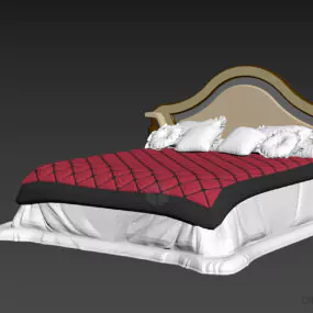 Boutique Bed 3d model