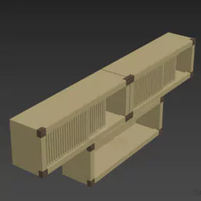 Wall Shelves 3d model