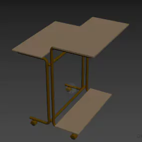 Table Computer Desk 3d model