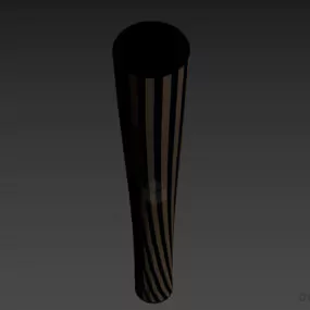 Vase Decoration Twist Texture 3d model