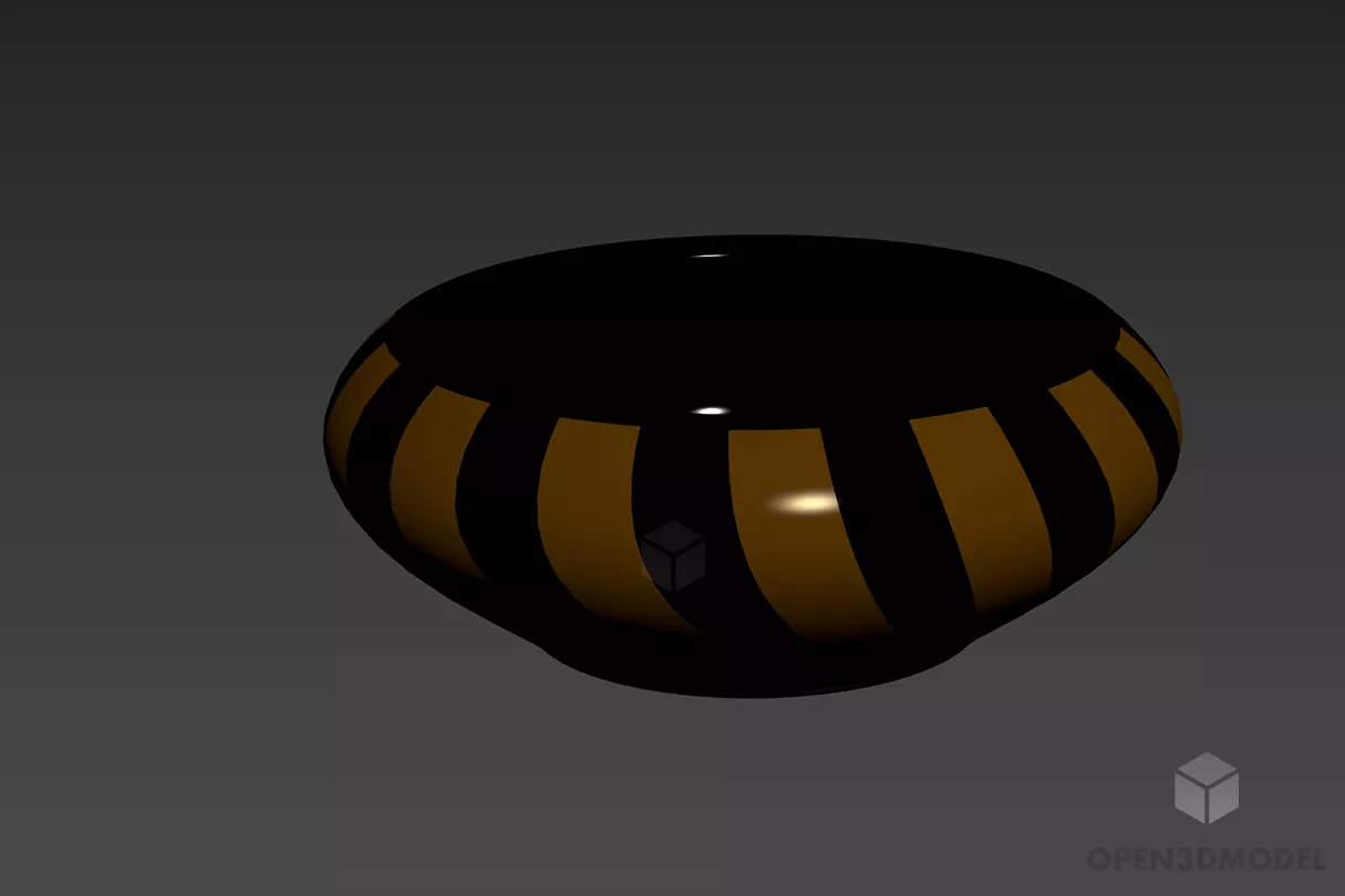 Glass Vase With Textures 3d model Glass Vase With Textures 3d model