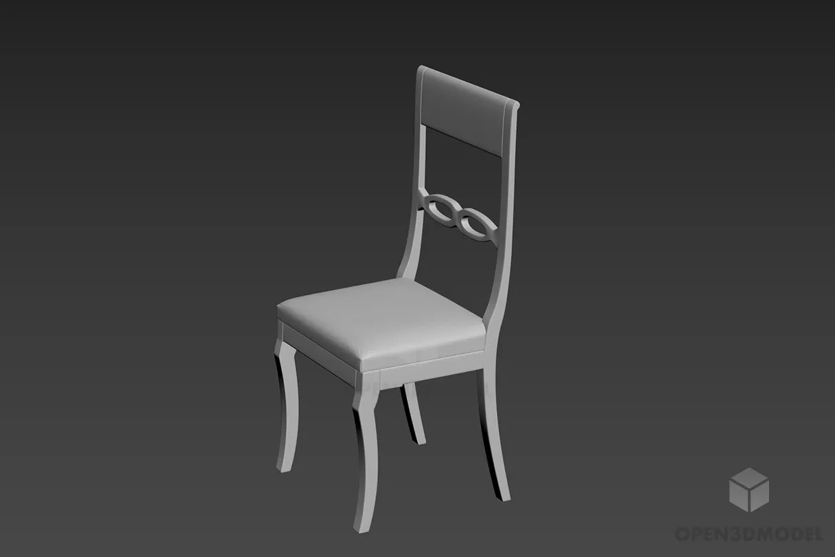 Modernism Upholstered Chair Nimrod 3d model