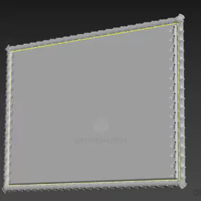Simple Mirror 3d model