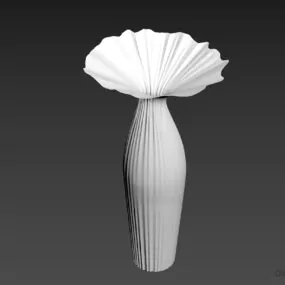 Stylist Table Lamp Art Vase Shape 3d model