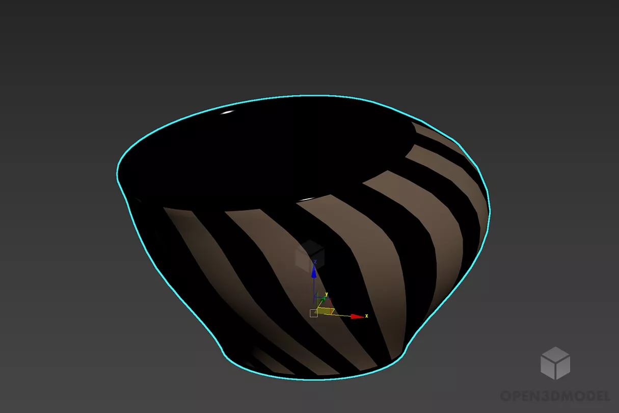 Clay Vase 3d model