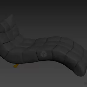 Lounge Chair S Shape 3d model