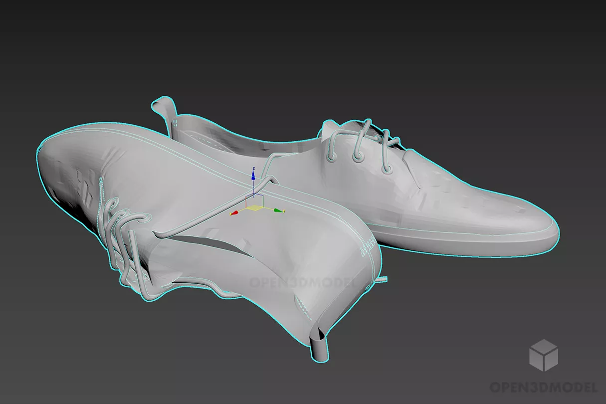 Rubber Slippers 3d model