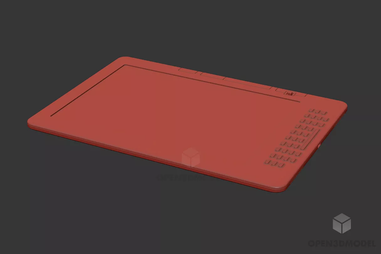 Book Kindle Dx Tablet 3d model Book Kindle Dx Tablet 3d model