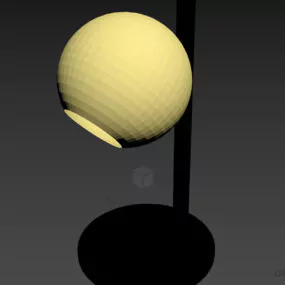 Bulb Table Lamp 3d model