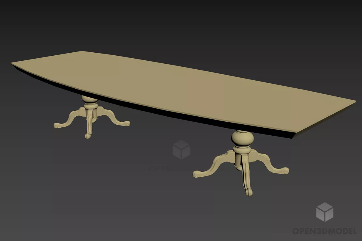 Decor Tableware Set 3d model