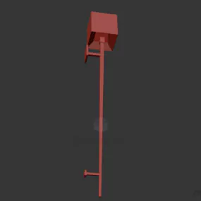 Long Sconce Lamp Wall Mount 3d model