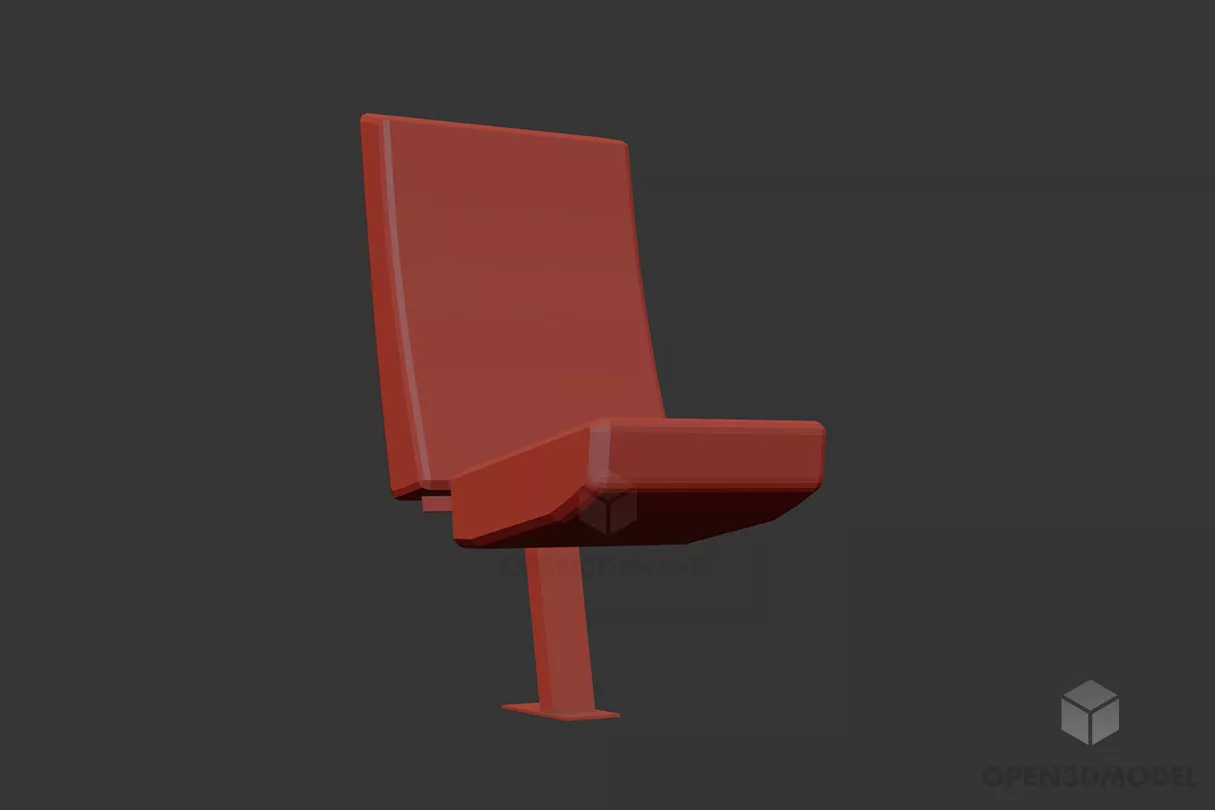 Folding Chair, Lantern Seat 3d model