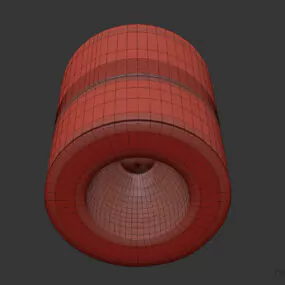 Studio Ceiling Lamp Axo 3d model