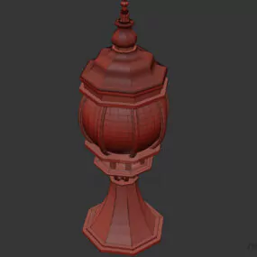 Antique Lamp 3d model