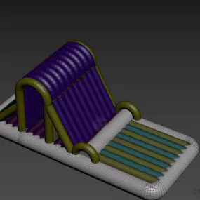 Inflatable Slide Playground 3d model