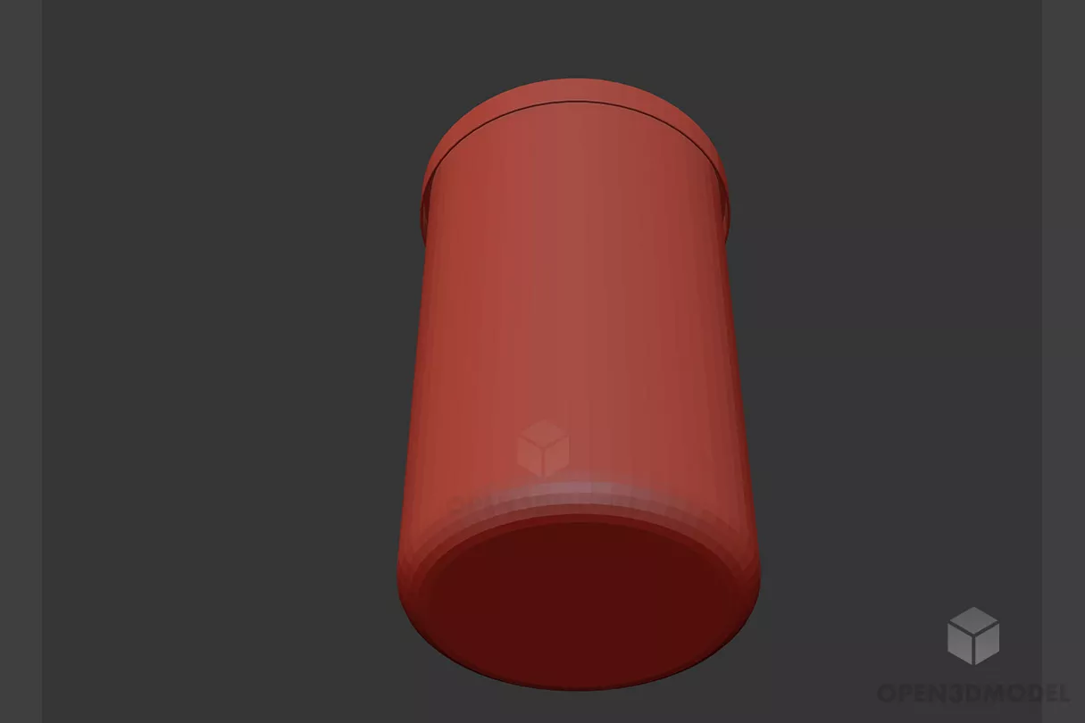 Set Of Dual Jar Glass 3d model