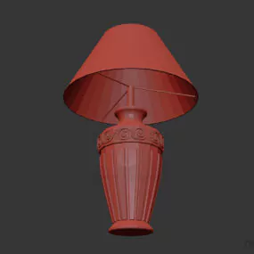 Hotel Boutique Table Lamp 3d model