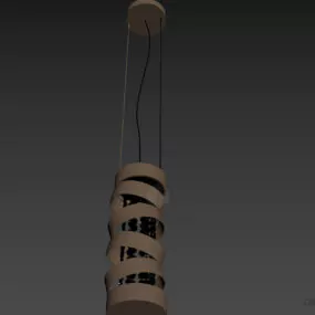 Swirl Pendant Lamp 3d model