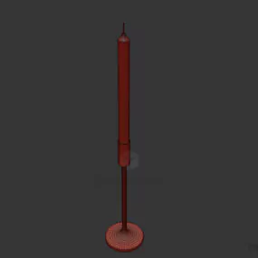 Tall Candlestick With Stand 3d model