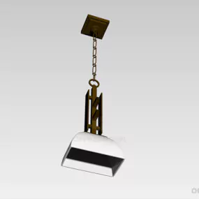 Chain Pendant Lamp 3d model