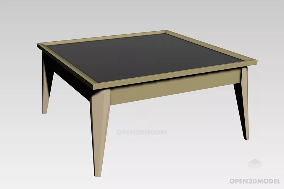 Office Table Desk For Work 3d model
