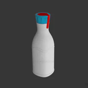 Kitchen Spices Bottle 3d model