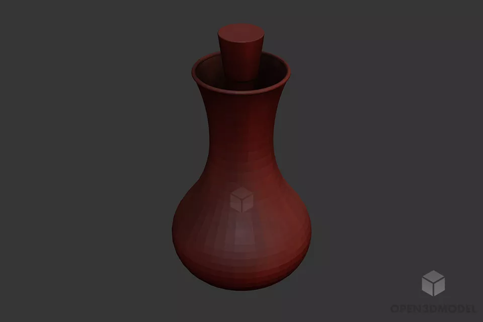 Kitchen Jug With Handle 3d model