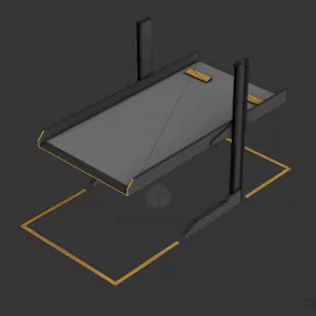 Industrial Park Lift 3d model