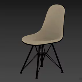 Simple Eames Chair, Coffee Chair 3d model