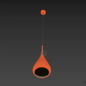 Pendant Lamp Cone Shape 3d model