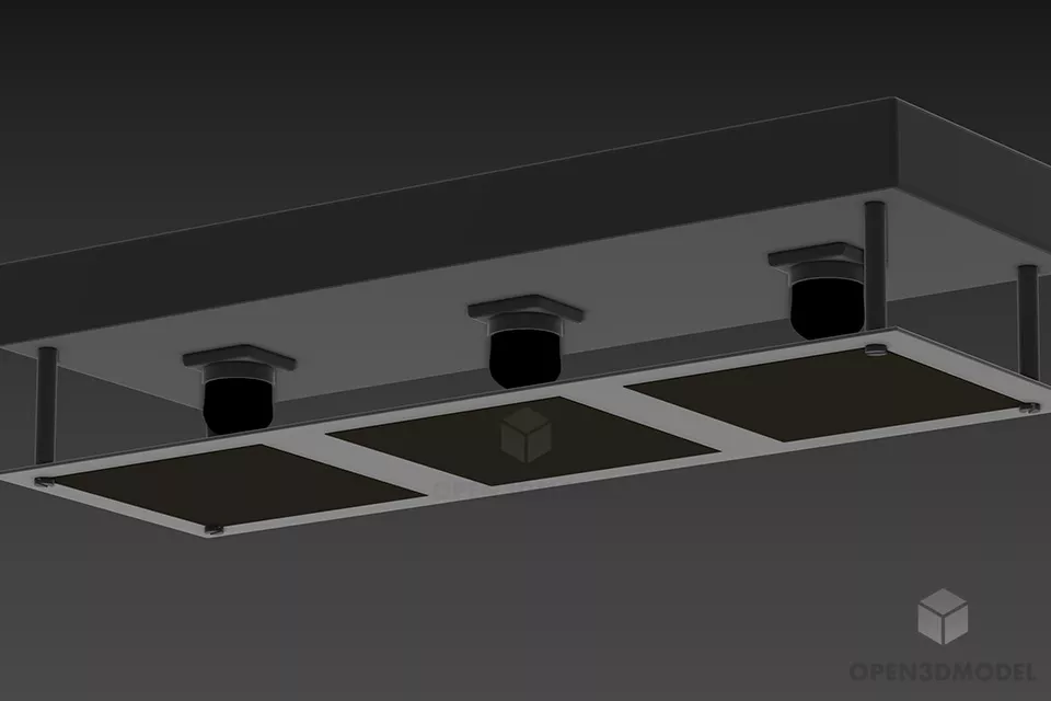 Table Lamp Jannor With Sphere Stand 3d model