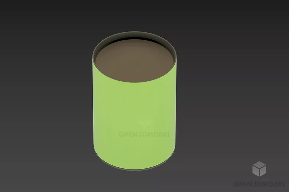 Mini Kitchen Pantry With Shelf 3d model