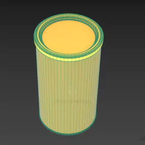 Food Can 3d model