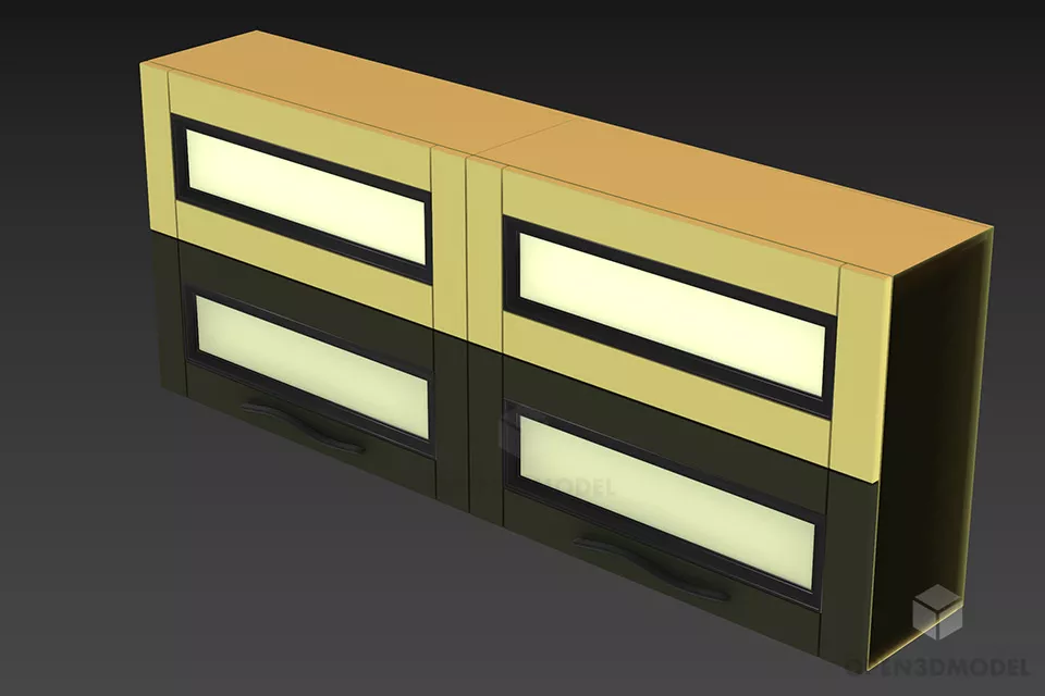 Kid Shelf, Modular Shelf 3d model