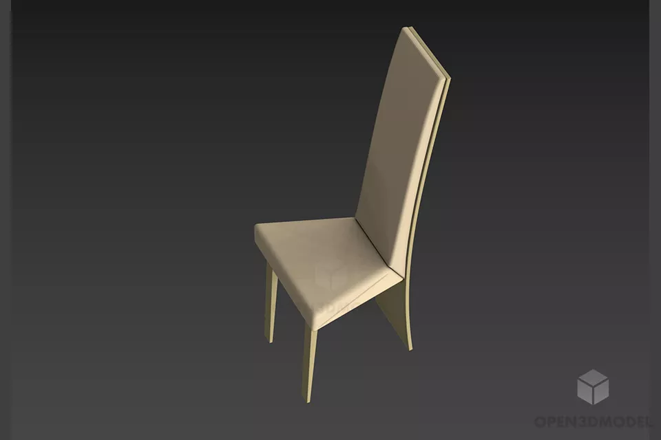 Modern Bar Chair Marini 3d model