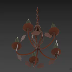 Lyon Ceiling Lamp, Boutique Lamp 3d model