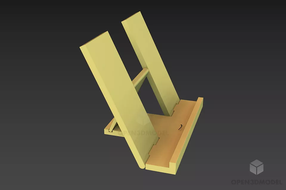 Wooden Display Product Holder 3d model Wooden Display Product Holder 3d model